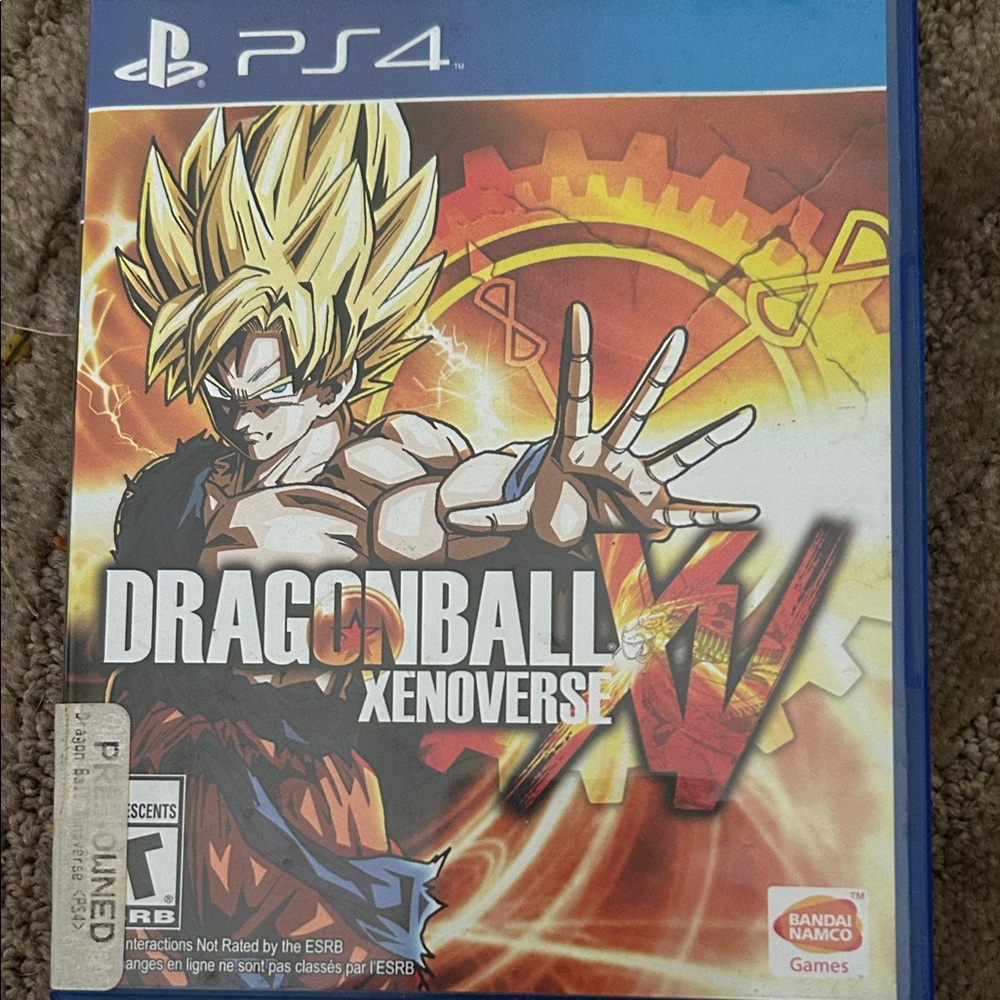 Dragon Ball Xenoverse for PS4 - Blue Case